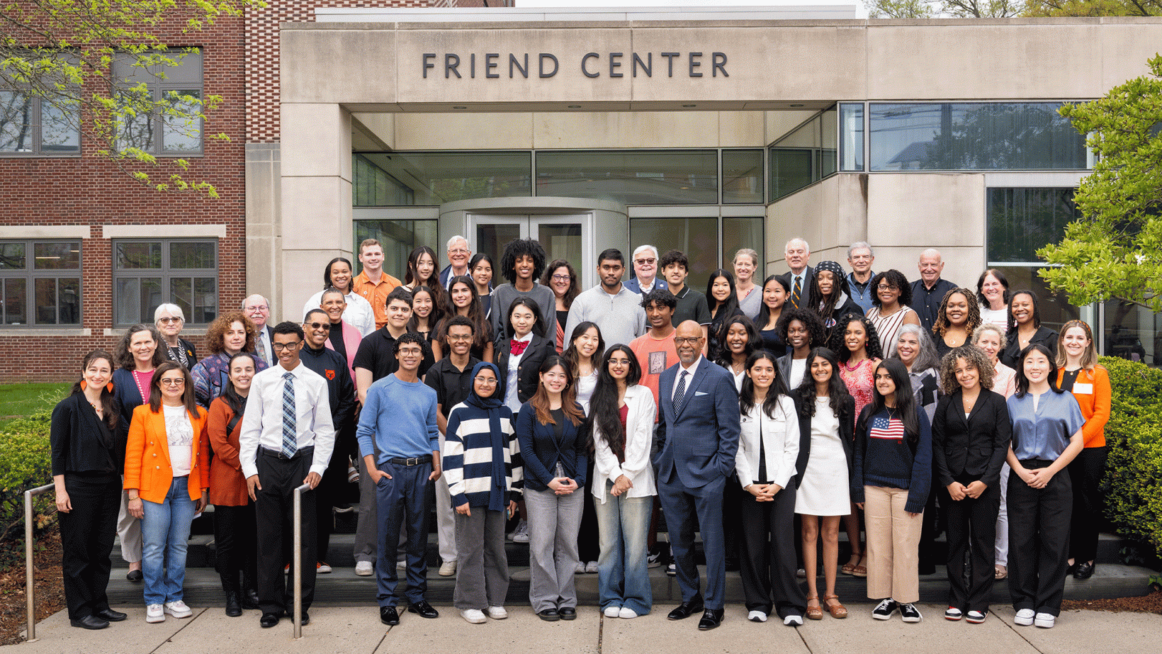 student award-winners at the Princeton Prize Symposium on Race Relations