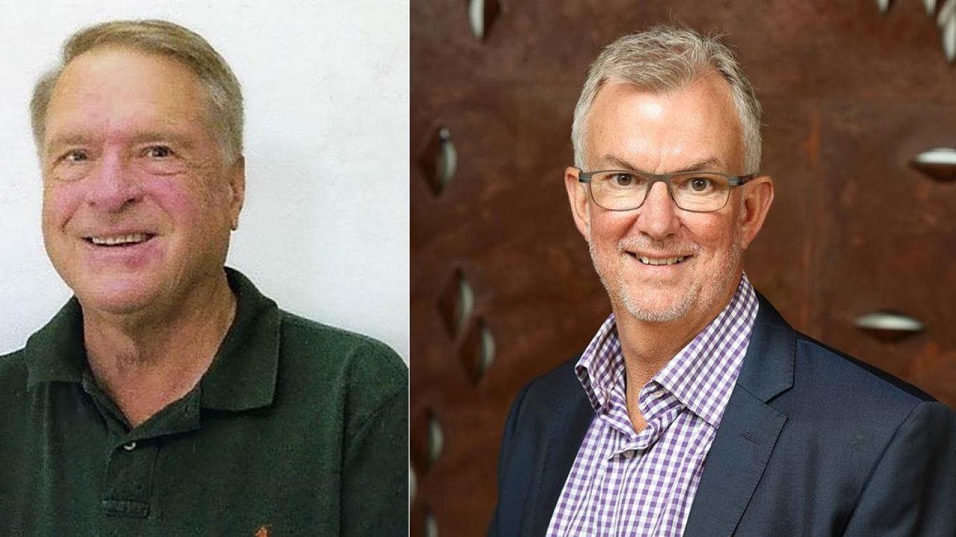 William Bohnett ’70 and Chris Greig