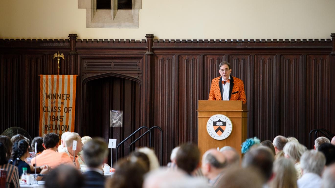 President Eisgruber at Podium