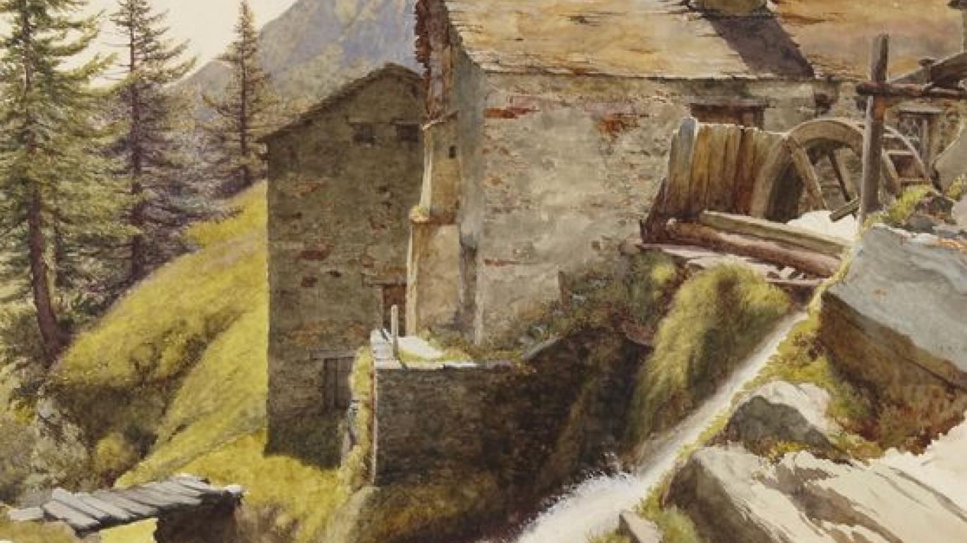 Charles Herbert Moore watercolor