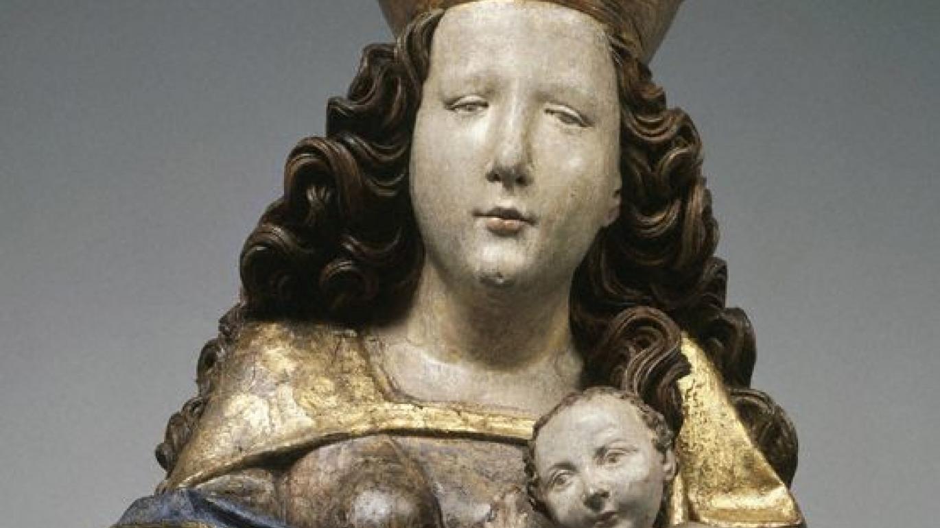 Virgin and Child sculpture