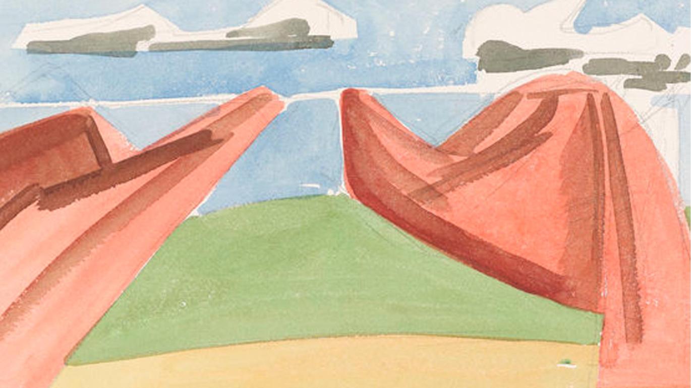 Lois Dodd painting