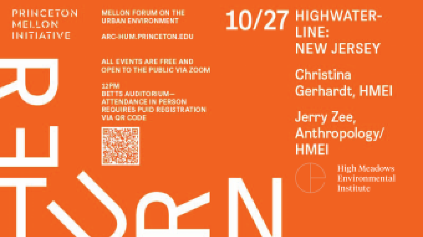 Mellon Forum/HMEI lecture poster