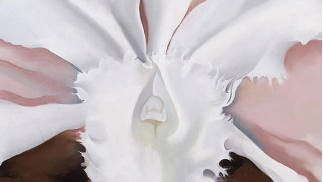 Georgia O'Keefe painting