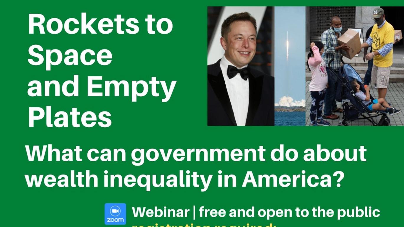 Rockets to Space and Empty Plates event poster
