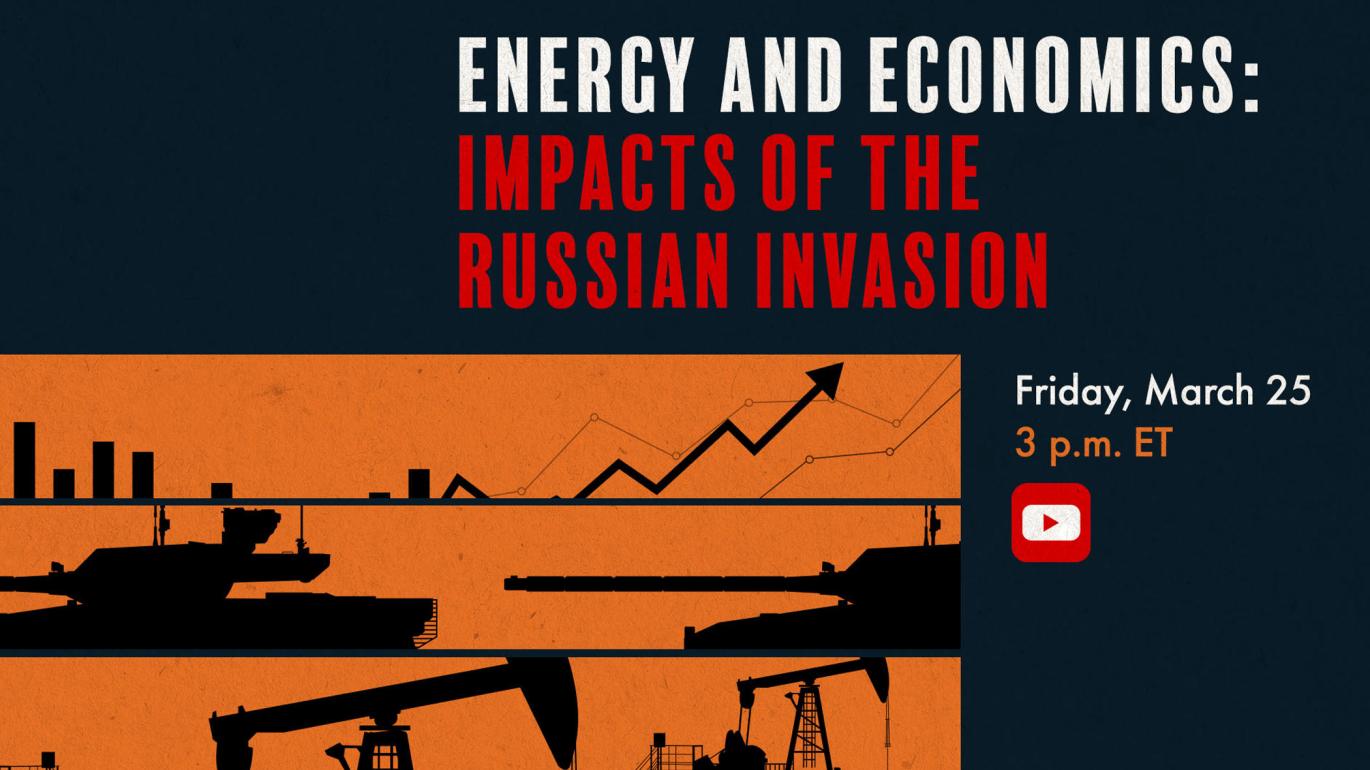 SPIA Energy and Economics event poster