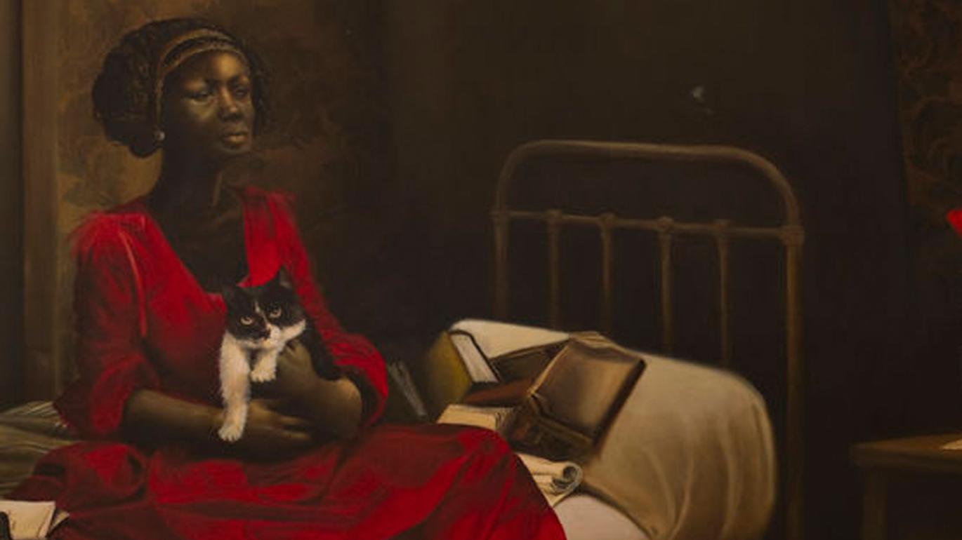 Elizabeth Colomba painting "Phillis"