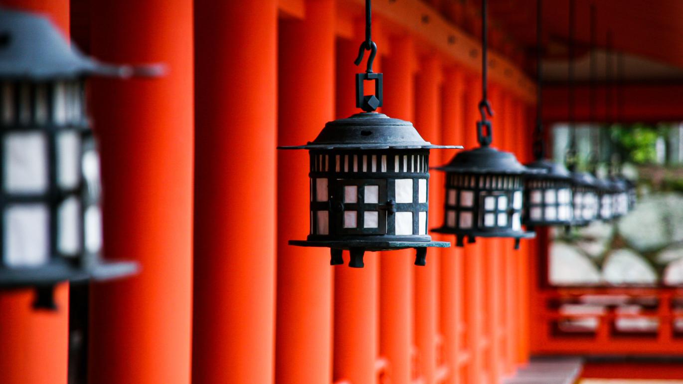 Itsukushima Shrine in Japan
