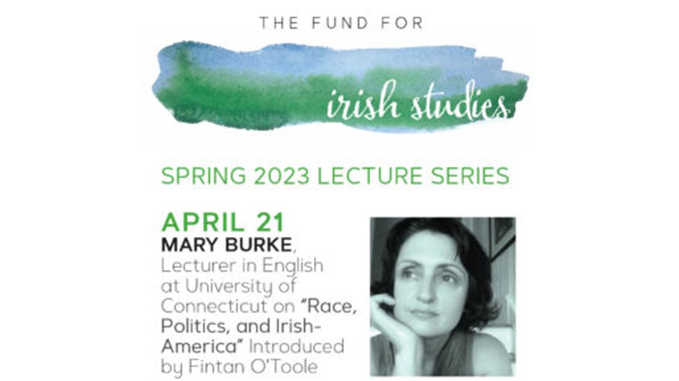 FIS Mary Burke lecture poster