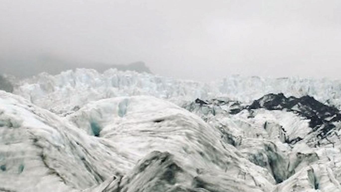 icy landscape