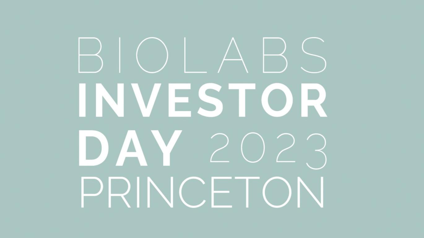 BioLabs Investor Day poster
