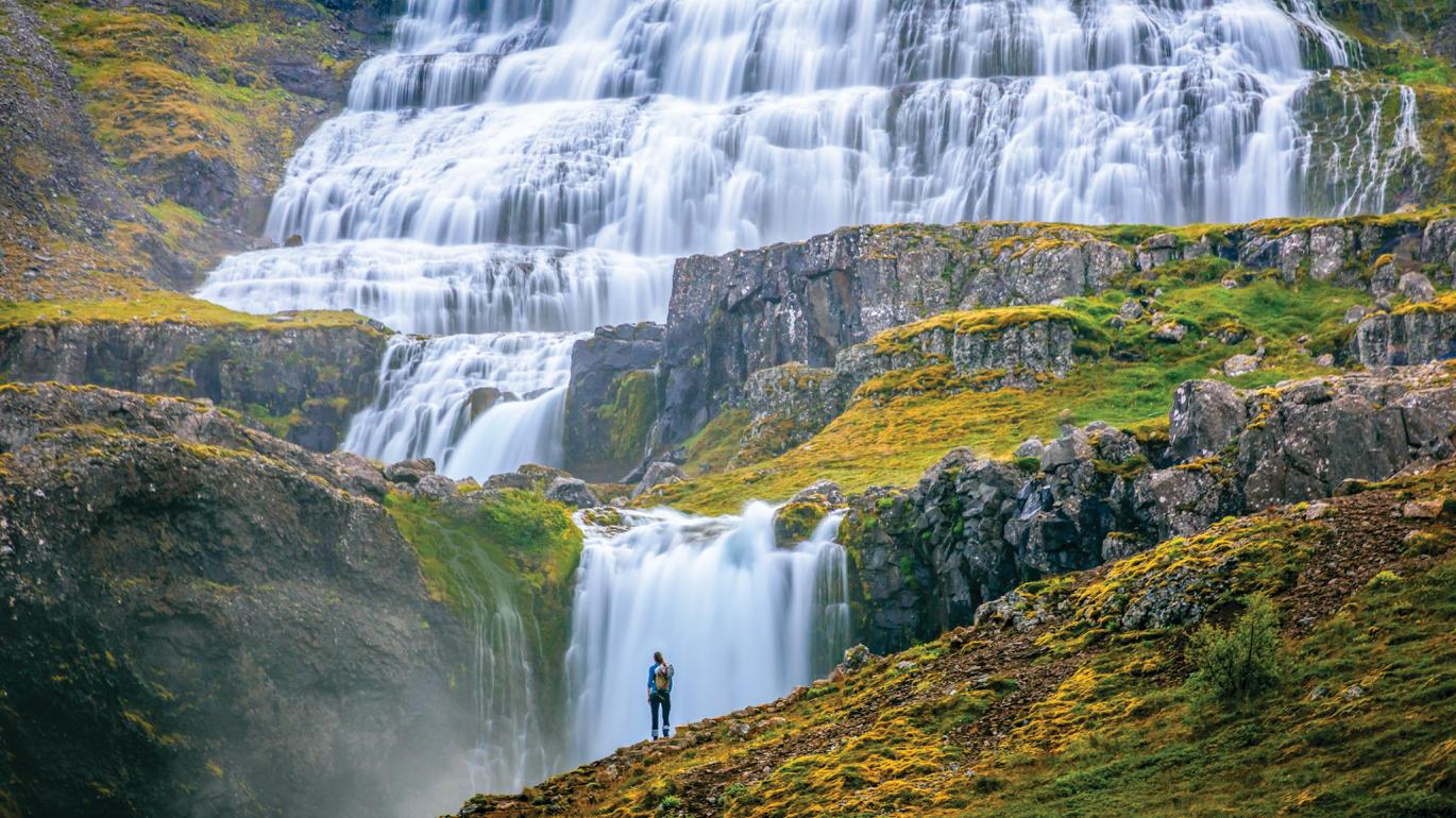 Waterfall in Iceland
