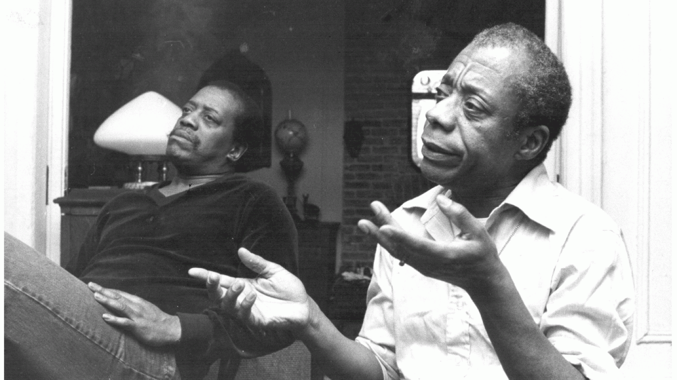 Author James Baldwin in the documentary film "I Heard It Through the Grapevine"