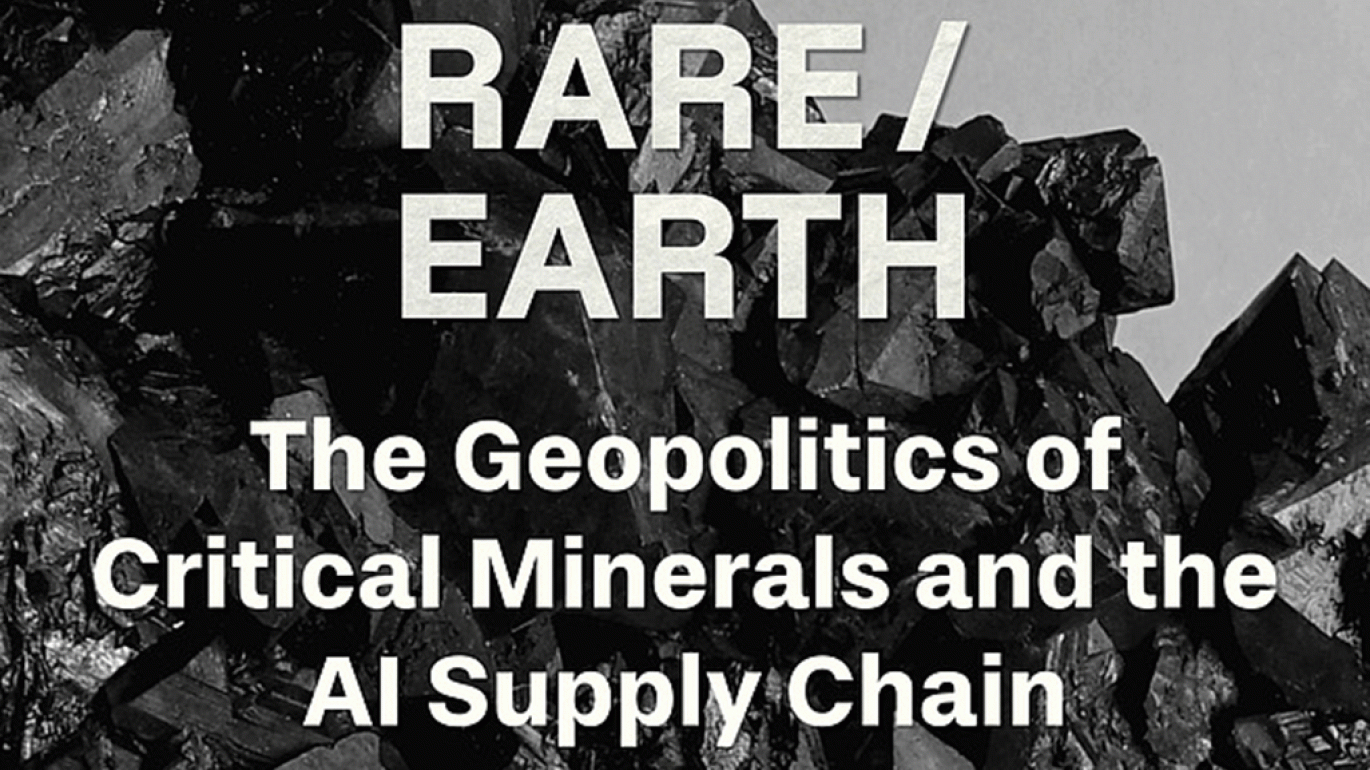 Graphic for IAS event "The Geopolitics of Critical Minerals and the AI Supply Chain"