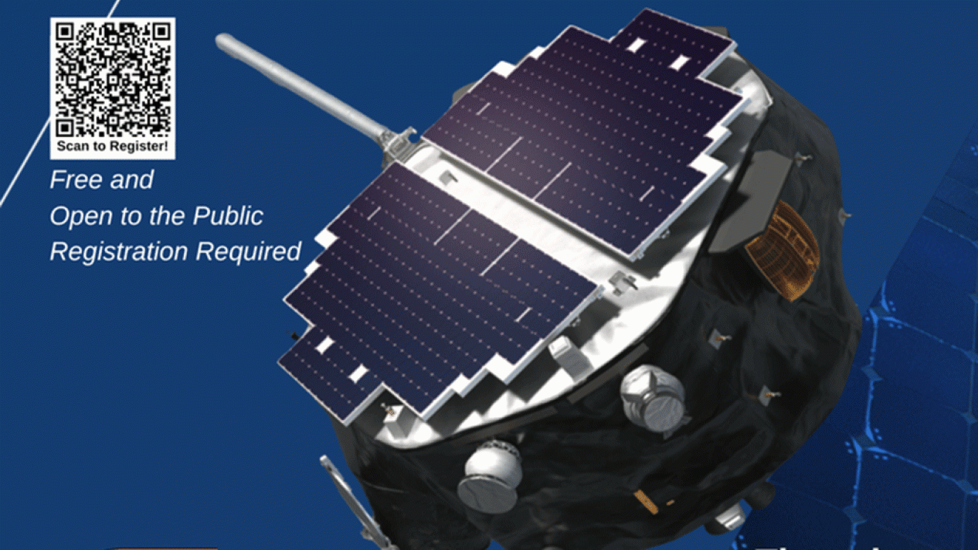 crop of space panel from IMAP lecture poster