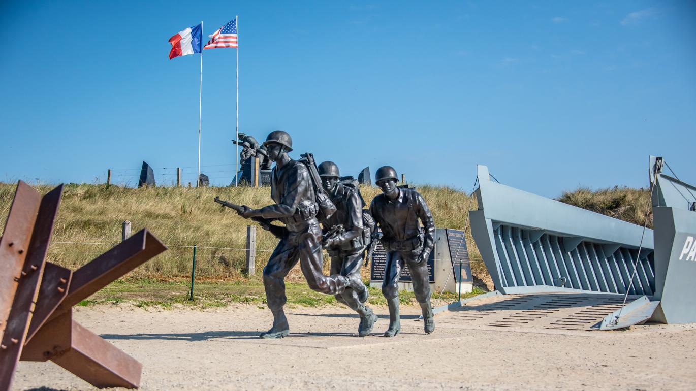 Utah Beach in Normandy