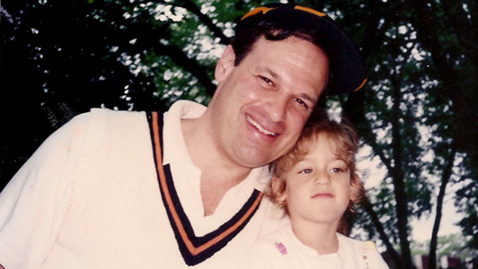 Dan Schwartz '72 and his daughter at his 25th Reunion