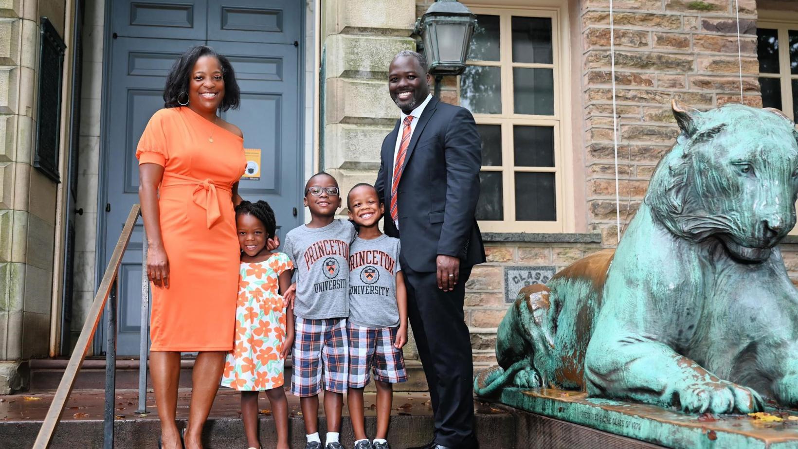 John Mack '00 and his family