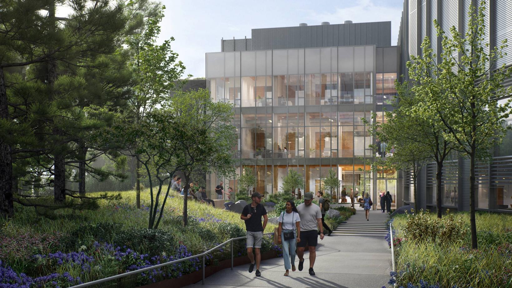 Proposed engineering building