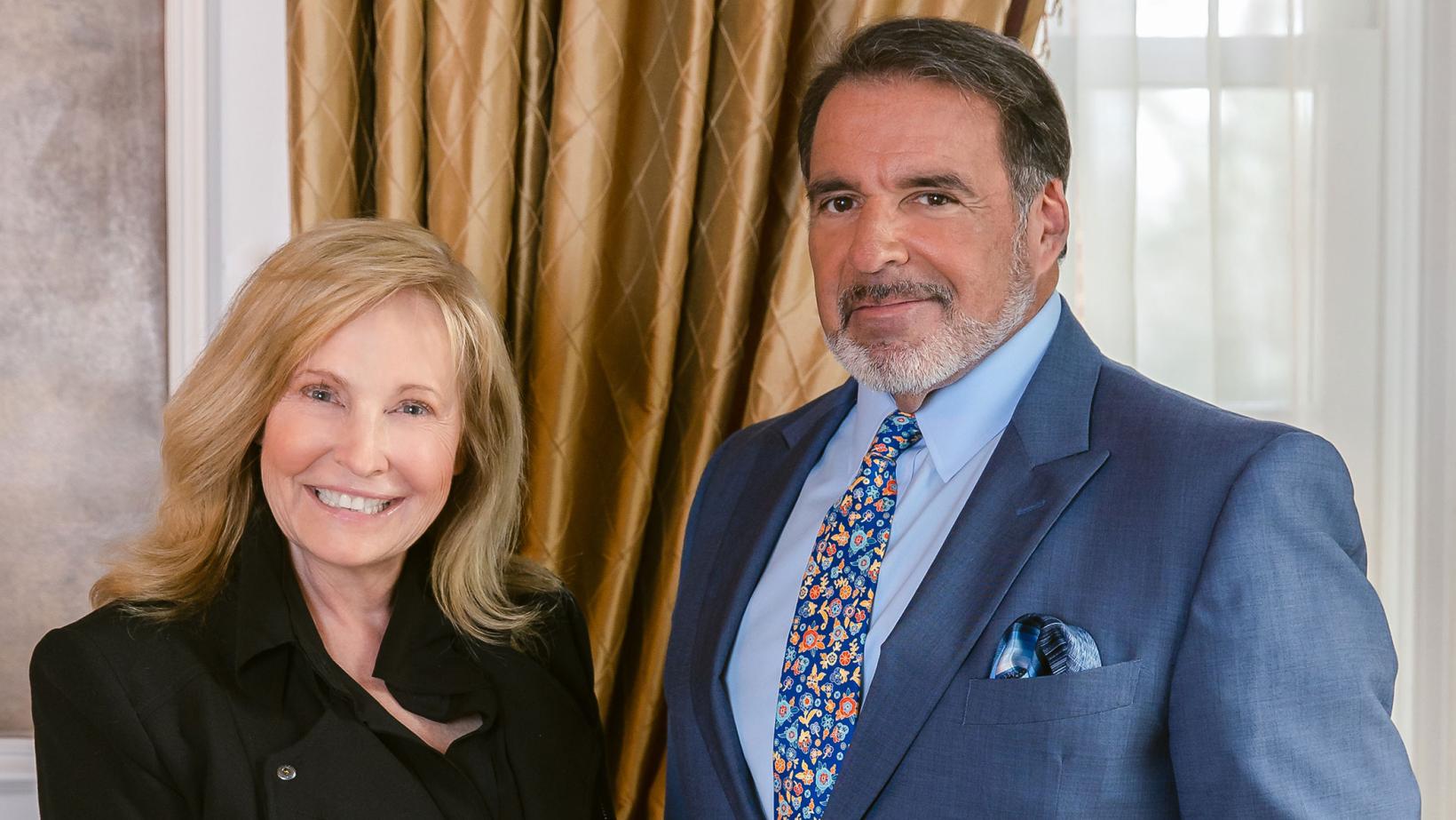 Maggie and Bob Hariri
