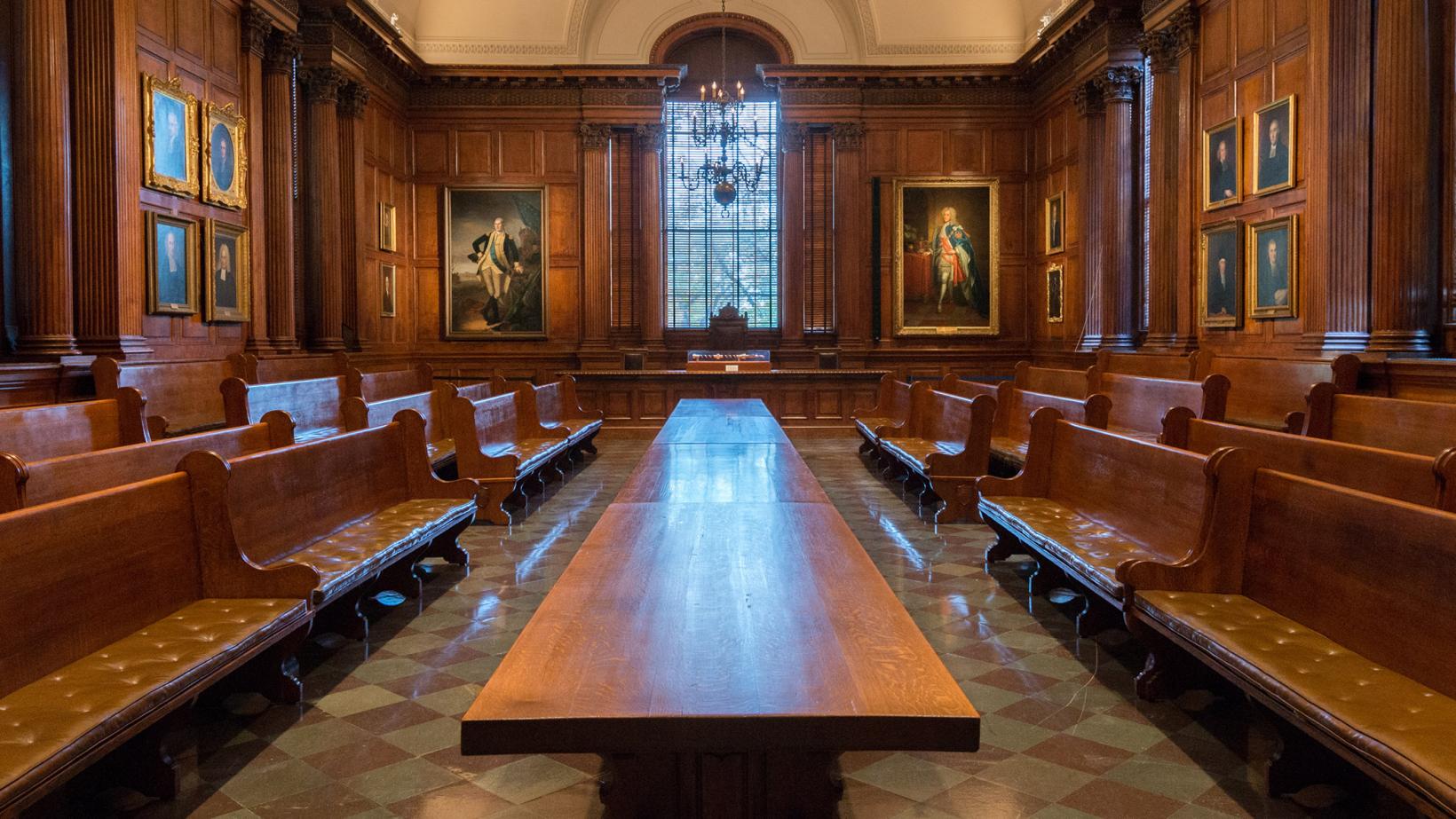 The Faculty Room in Nassau Hall