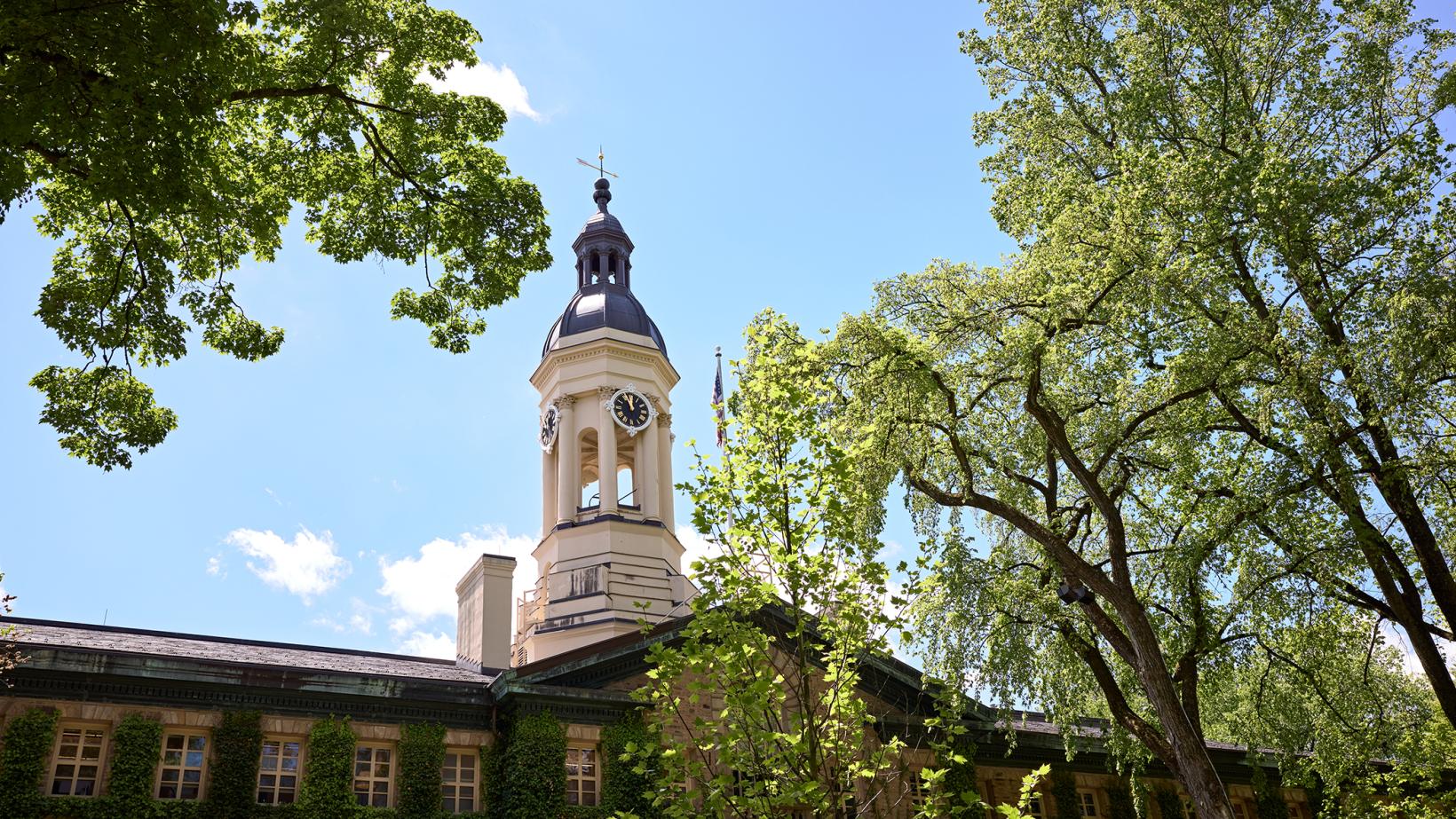 Nassau Hall in the Spring