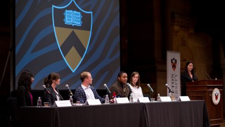 Alumni panel at Many Minds, Many Stripes