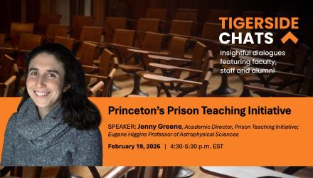 poster for Jenny Greene TigerSide chat