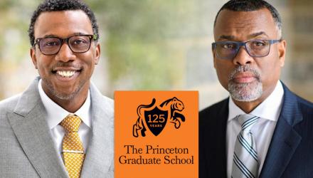 headshots of Rodney Priestley and Eddie Glaude jr.