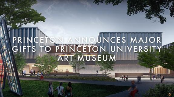 A artist's rendering of the new Princeton University Art Museum
