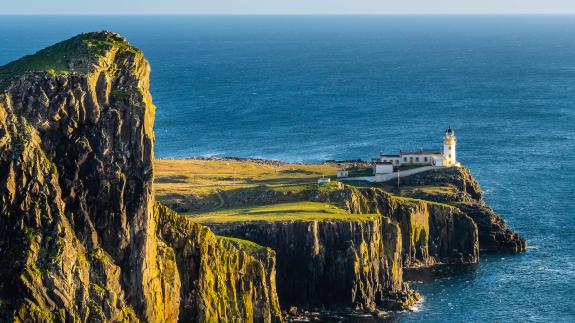 Neist Point Lighthouse in Scotland