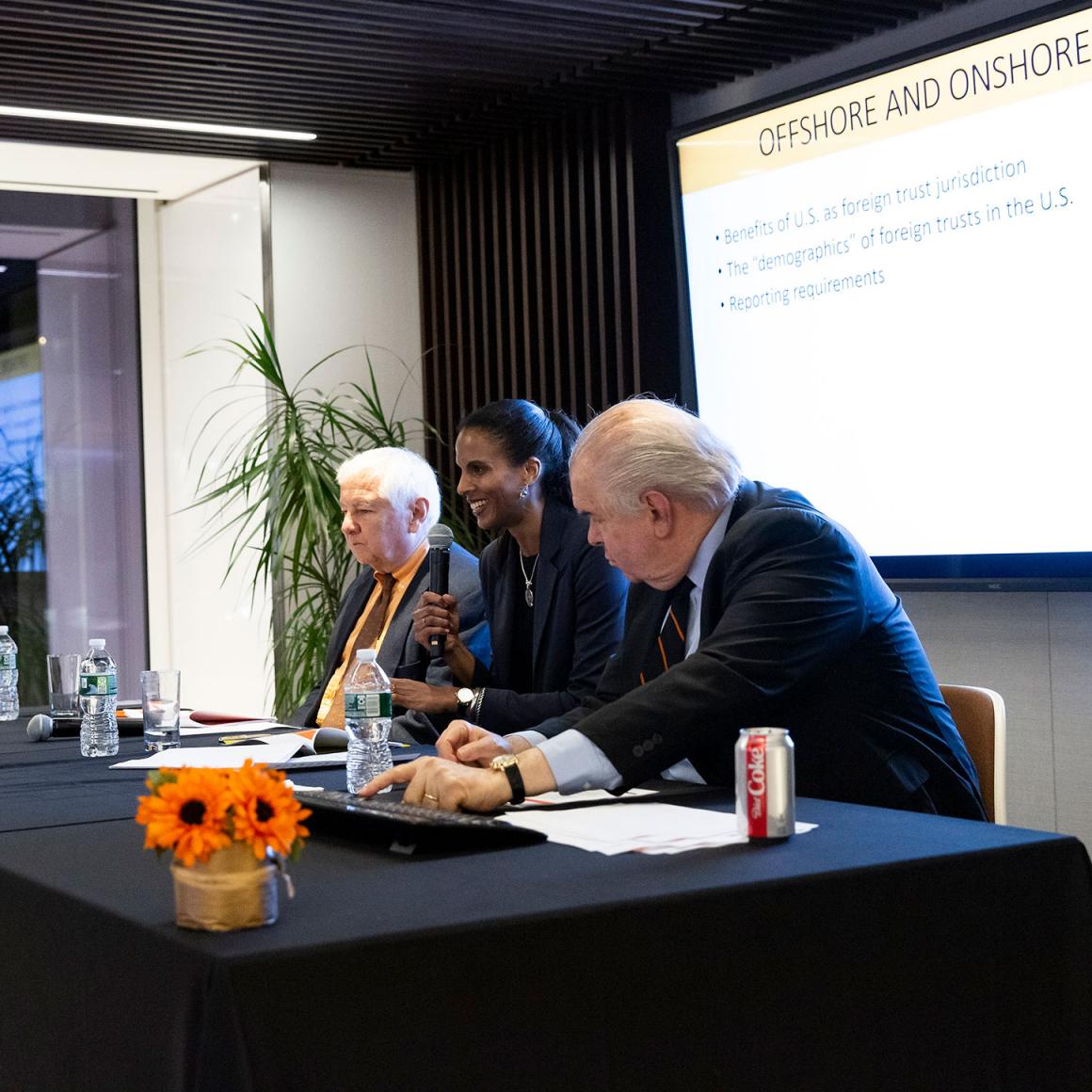 Panelists from Wealth Planning event