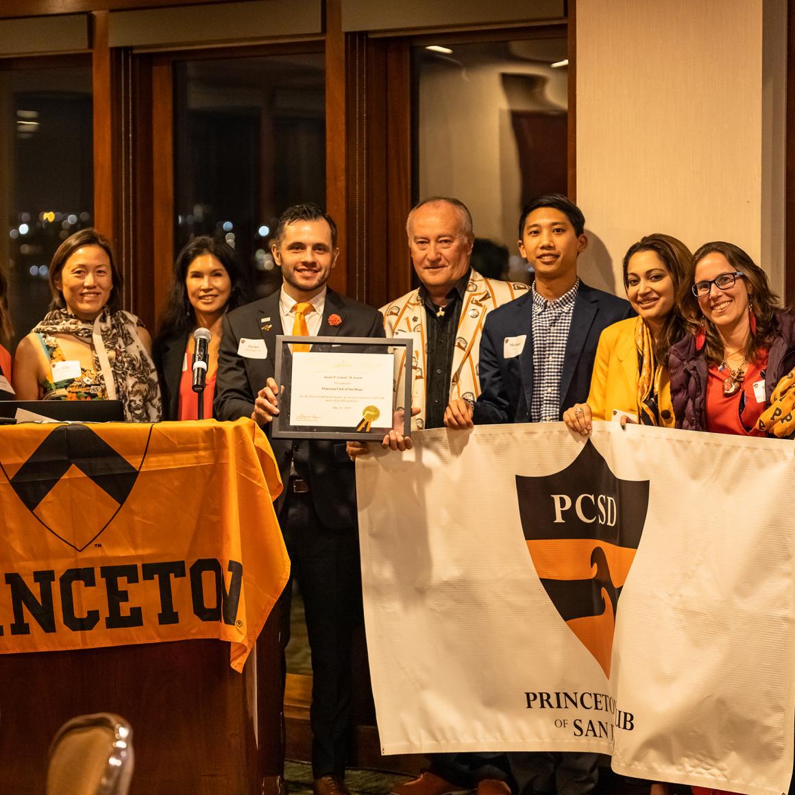 San Diego Princeton Club Award celebration