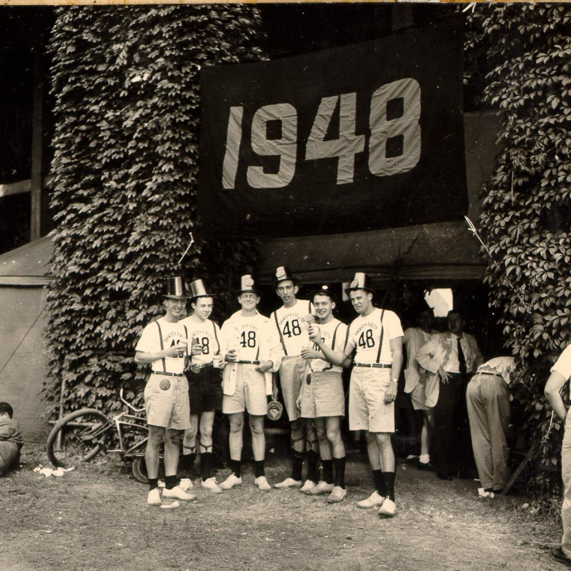 Class of 1948 at P-rade