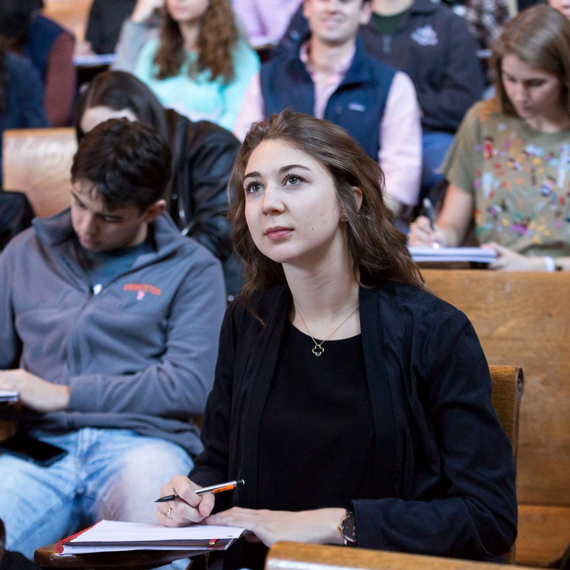 McCosh gallery student