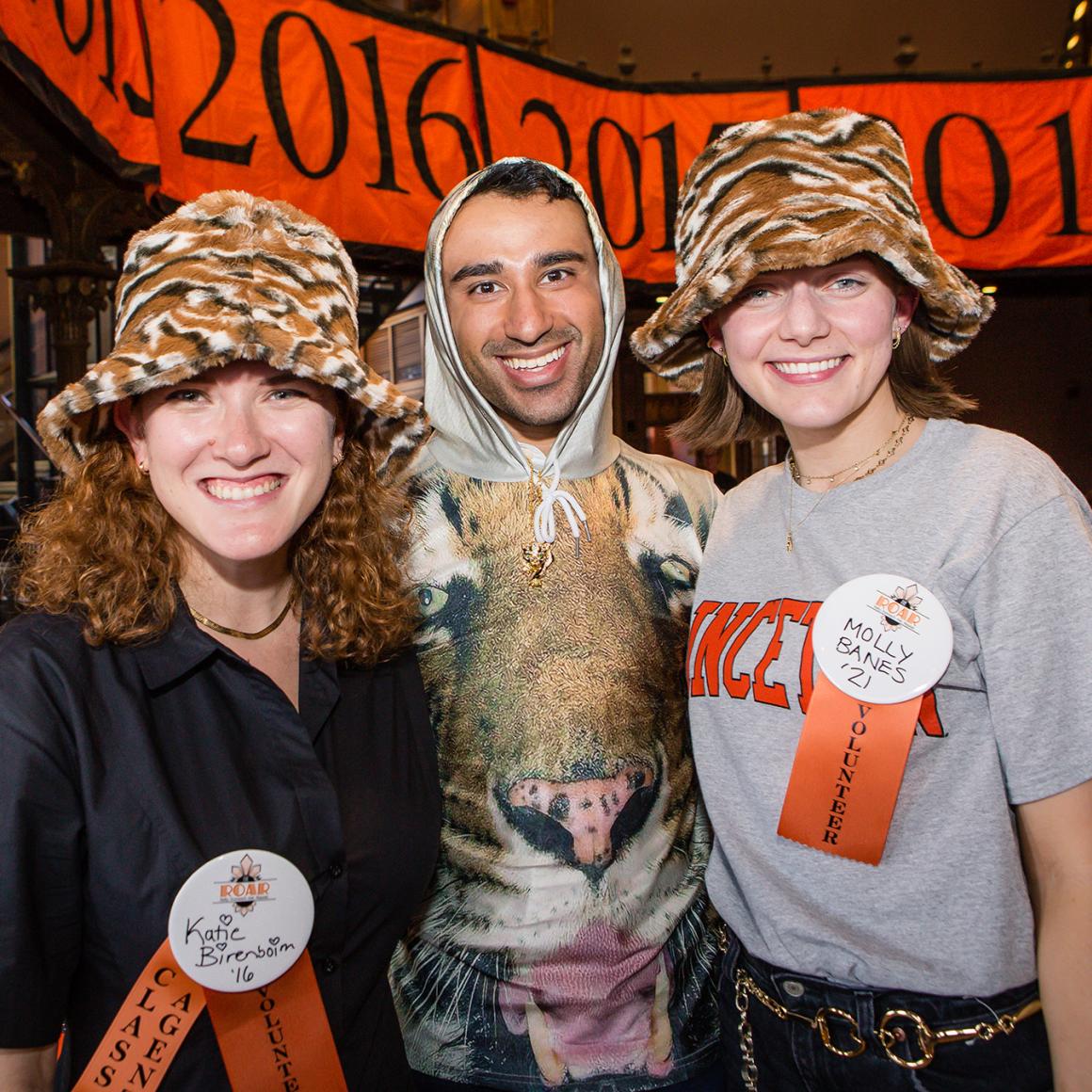 Alumni showcase their Princeton pride at the 2022 ROAR event.