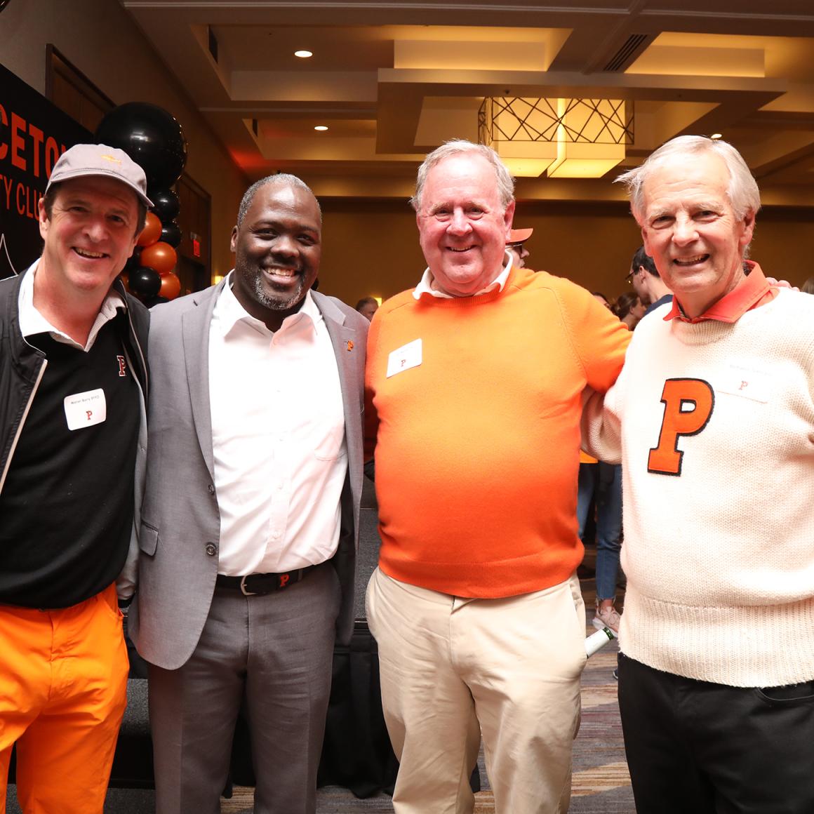 Princeton Varsity Club pregame in Louisville.