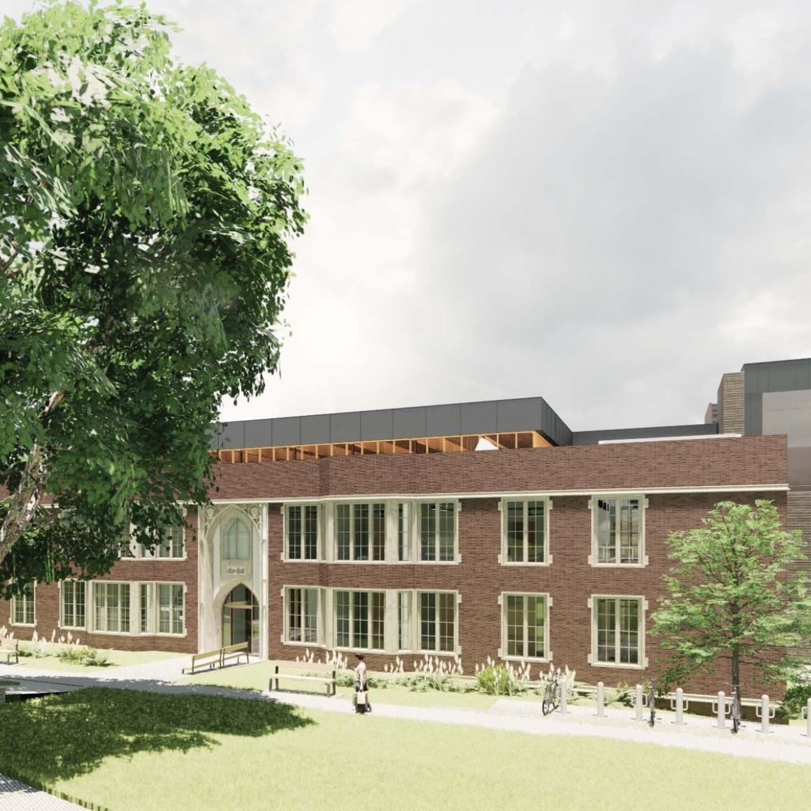 Artist's rendering of Frist Health Center