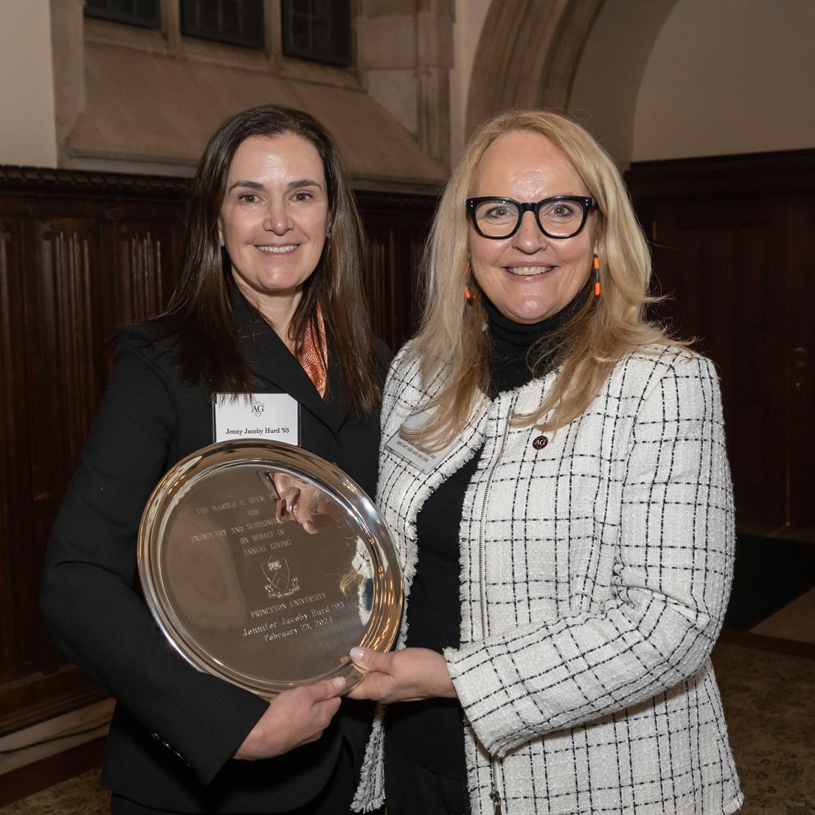 Jenny Hurd ’93 and Sue Walsh