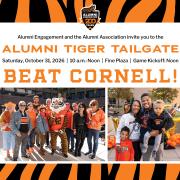 A gallery of photos of alumni at the Tiger Tailgate