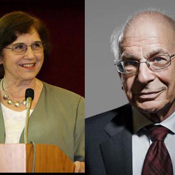 Anne Treisman and Daniel Kahneman