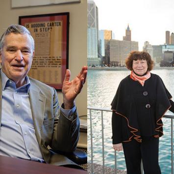 Hodding Carter and Carol Obertubbesing