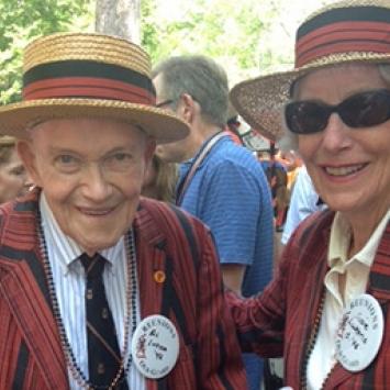 Alan Lukens '46 and his wife Susan 