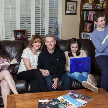 Fernando Aenlle-Rocha and family