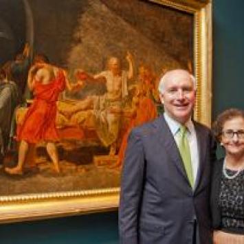 Nancy A. Nasher and David J. Haemisegger