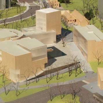 Model of Wallace Theater Building