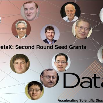 DataX banner with faculty faces