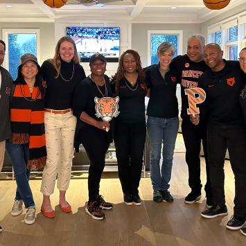 Princeton basketball watch party