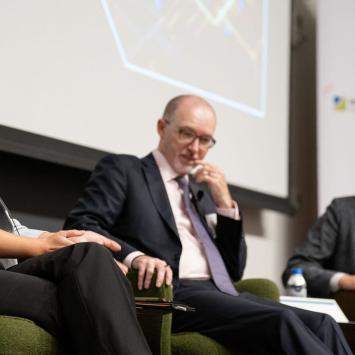 AI and energy conference panelists