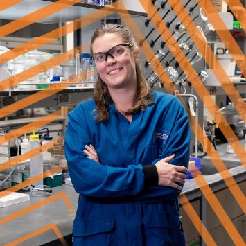 Chemistry professor Leslie Schoop